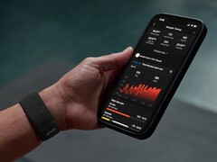 Correa Amazfit Helio con la aplicación Zepp Health (Fuente de la imagen: Amazfit)
