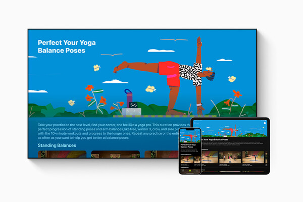 Colecciones Fitness+ en Apple TV, iOS y iPadOS. (Fuente de la imagen: Apple)