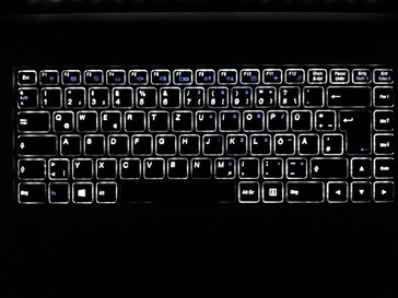 Luz de fondo del teclado