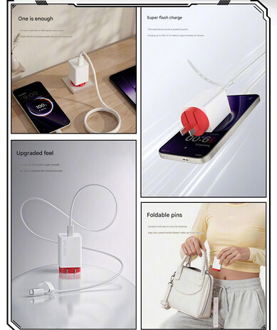 Características principales del cargador SuperVOOC de 100W (traducción automática)