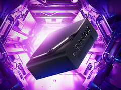 El GMKtec EVO-T1 estará disponible por unos 793 dólares en China. En la imagen: el mini PC. (Fuente de la imagen: GMK)