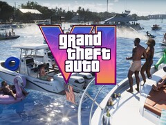 Escena acuática de GTA 6 en la que aparecen personajes no jugables (NPC)