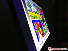 Ángulos de visión del iMac Pro