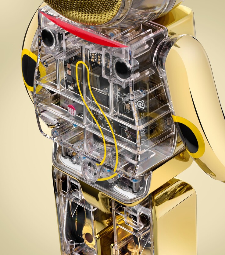 Vista trasera del altavoz Bluetooth Be@rbrick Audio x Maneki Neko. (Fuente de la imagen: Be@rbrick Audio)