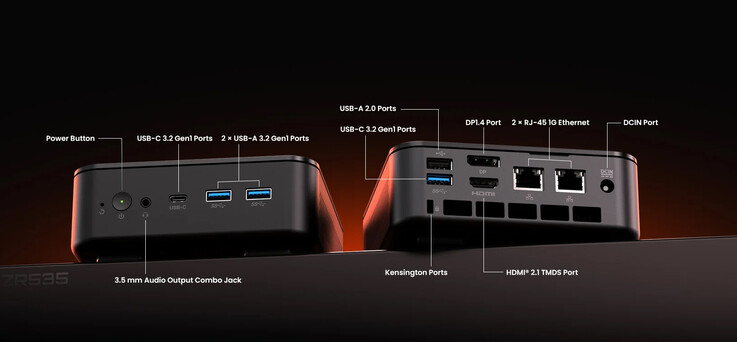 Configuración de los puertos del mini PC