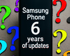 Samsung promete actualizaciones a largo plazo para sus smartphones económicos. Pero la compañía también tiene una gran laguna a la vista. (Imagen creada con ChatGPT)