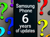 Samsung promete actualizaciones a largo plazo para sus smartphones económicos. Pero la compañía también tiene una gran laguna a la vista. (Imagen creada con ChatGPT)