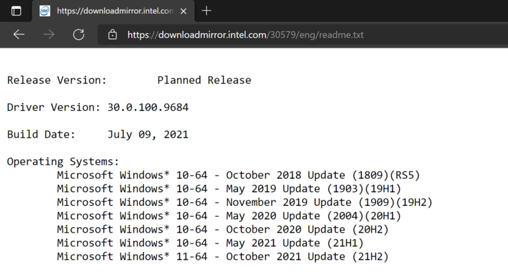 Windows 11 podría RTM en octubre de 2021. (Fuente de la imagen: Intel)