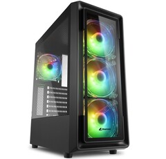 Caja compacta ATX Sharkoon TK4 RGB (Fuente: Sharkoon)