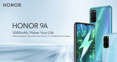El Honor 9A se vende por 149,99 libras o 149,90 euros. (Fuente de la imagen: Honor)