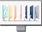 El iMac Pro de 2022 se parecerá supuestamente al iMac 24 de 2021 y al Apple Pro Display XDR. (Fuente de la imagen: Apple - editado)