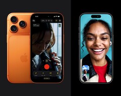 La cámara frontal del iPhone 17 Pro se basa en un sensor cuadrado de 18MP (Fuente de la imagen: Apple)