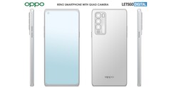 La nueva patente de OPPO. (Fuente: LetsGoDigital)