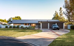 Casa con tejas Tesla (Imagen: Tesla)
