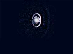 Una imagen del sistema WISPIT mostrando WISPIT 2b (Fuente de la imagen: Laird Close/Universidad de Arizona; editado)