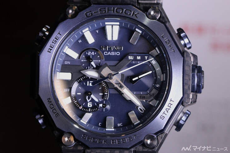 El Casio G-Shock MTG-B2000YBD-2A. (Fuente de la imagen: Mynavi News)