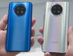 Honor ofrecerá el X20 5G en tres colores, incluidos los dos que se muestran aquí. (Fuente de la imagen: RODENT950)