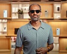 Android El director ejecutivo Sameer Samat lució las nuevas Google Glasses en la feria Android. (Fuente de la imagen: Google)