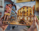 La MatePad Pro Max tiene una pantalla OLED de 13,2 pulgadas no tándem. En la imagen: una imagen promocional que muestra la pantalla de la tableta.