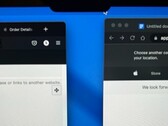 El cursor desaparecerá bajo la muesca cuando se arrastre por la nueva muesca del MacBook Pro. (Imagen: Notebookcheck)
