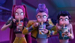 Cazadores de demonios KPop - Rumi, Mira y Zoey (Fuente de la imagen - Netflix)