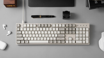 Vista superior del teclado Keychron C2 Pro 8K QMK