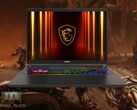 El MSI Vector 16 HX AI pesa alrededor de 2,7 kg (5,95 libras). (Fuente de la imagen: MSI, Bethesda, editado)