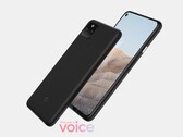 Así podría ser el Google Pixel 5a (imagen vía @OnLeaks)