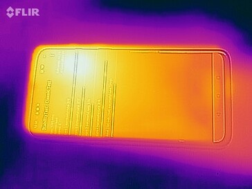 Mapa de calor del frente