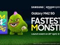 Samsung anuncia el Galaxy M42 5G. (Fuente: Amazon)