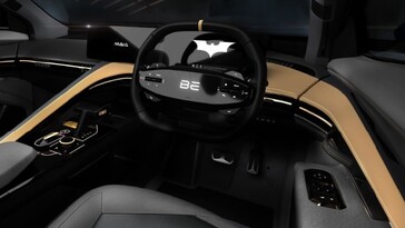 La cabina del Mahindra Batman EV (Fuente de la imagen: Mahindra)