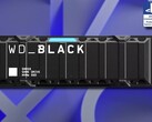 El WD_BLACK SN850 para PS5 tiene incluso un LED azul para aquellos que mantienen el panel lateral de la consola desmontado. (Fuente de la imagen: Western Digital/Sony - editado)