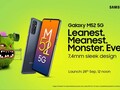 El Galaxy M52 sigue en camino. (Fuente: Samsung)