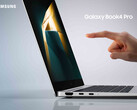 El Galaxy Book4 Pro de 14 pulgadas mide 312,3 x 223,8 x 11,6 mm y pesa 1,23 kg. (Fuente de la imagen: Samsung)