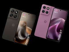 El Moto G17 y el Moto G77 son dos de los cinco nuevos smartphones de gama media que se espera que Motorola anuncie próximamente. (Fuente de la imagen: vía Evan Blass - editado)