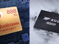 Tanto el Snapdragon 888 como el Kirin 9000 están basados en un proceso de 5nm. (Fuente de la imagen: Qualcomm/HiSilicon - editado)