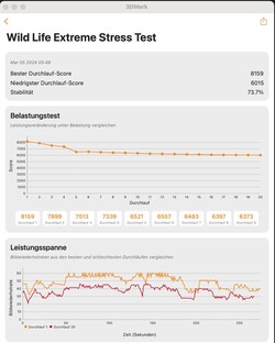 Prueba de resistencia WildLife Extreme