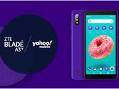 El smartphone ZTE Blade A3Y con temática yahoo se lanza por sólo 49 dólares para todos los fanáticos de Yahoo (Fuente: Yahoo)