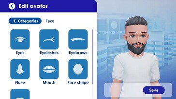 Se pueden crear avatares personalizados en FavoriteSpace. (Fuente: Manchester City)