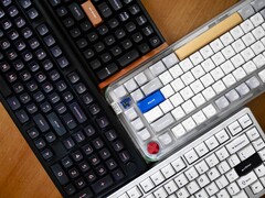 Keychron K4 HE, Epomaker Galaxy100, NuPhy Kick75, Wobkey Rainy75 teclados mecánicos de arriba