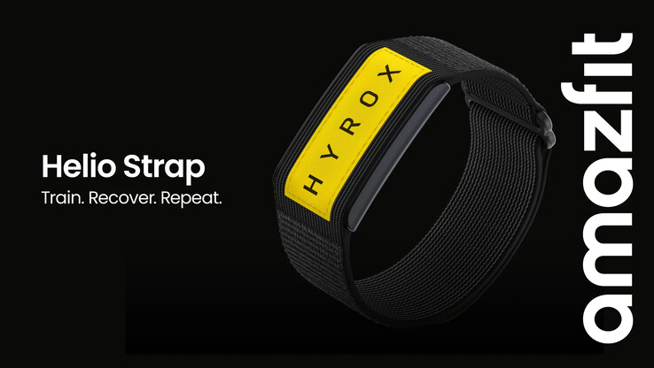 La Amazfit Helio Strap HYROX Edition. (Fuente de la imagen: Amazfit)