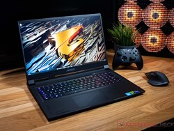 El Aorus 17X AZF (B5DE665SP) por cortesía de Gigabyte Alemania.