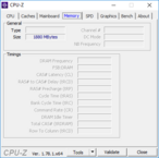 CPU-Z: Memory