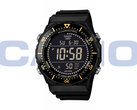 El Casio AE-1700H-1B (en la imagen) tendrá detalles dorados y una pantalla en negativo. (Fuente de la imagen: Casioblog - editado)