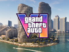 Cartel que muestra los rascacielos de Vice City en GTA 6