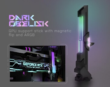 ARGB Dark Obelisk - Soporte GPU (fuente: KFA2)