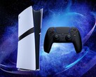 Se muestra la consola PS5 Pro con el mando DualSense (Fuente de la imagen: Sony PlayStation con modificaciones)