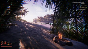 Una imagen en la que se ve un campamento en «Project Castaway».