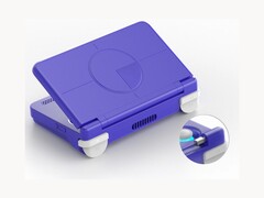 La Retroid Pocket Flip 2 (en la imagen) es una consola portátil con diseño de concha de almeja. (Fuente de la imagen: Retroid)