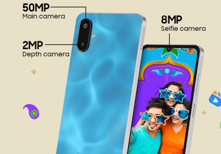 El Samsung Galaxy F06 5G tiene una cámara principal de 50 MP (Fuente de la imagen: Samsung)
